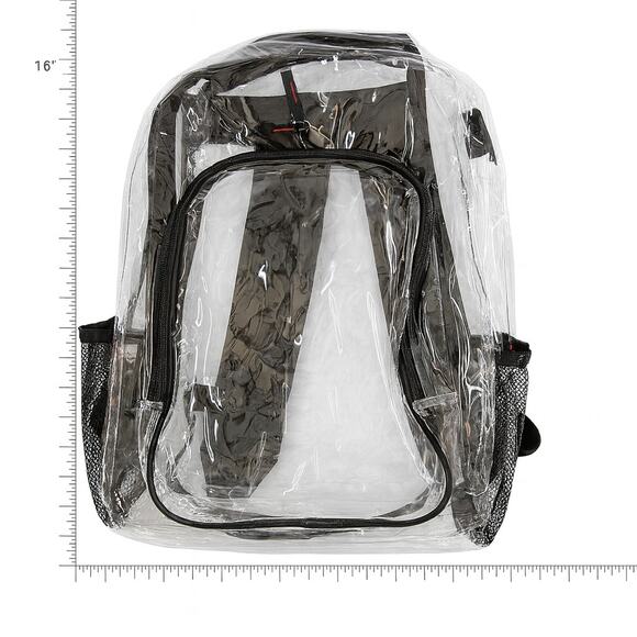 Unbranded Other - Clear Stadium Backpack Transparent PVC Bag Event Approved